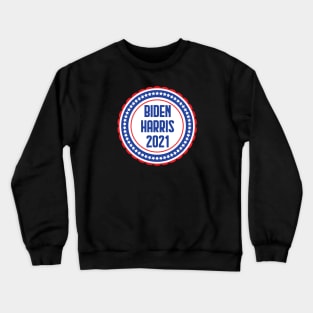 Biden Harris 2021 Ribbon Crewneck Sweatshirt